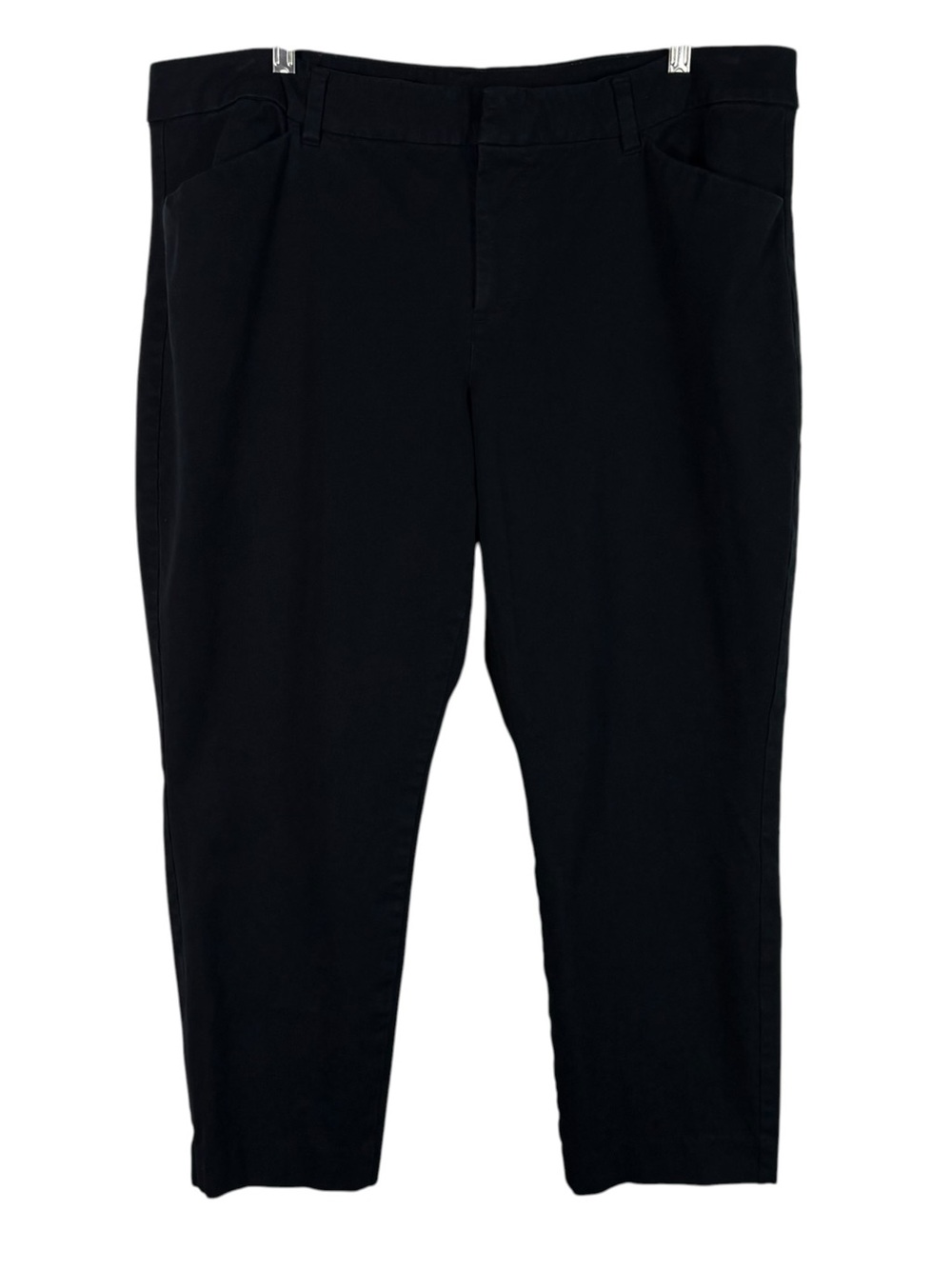Old Navy High Rise Pixie Skinny Secret Smooth Pockets Black Pants Plus Size 20